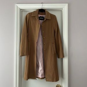 Marvin Camel Wool Trench Coat XS